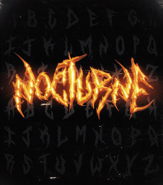Nocturne - Font - Dark White Design & Visual Emporium