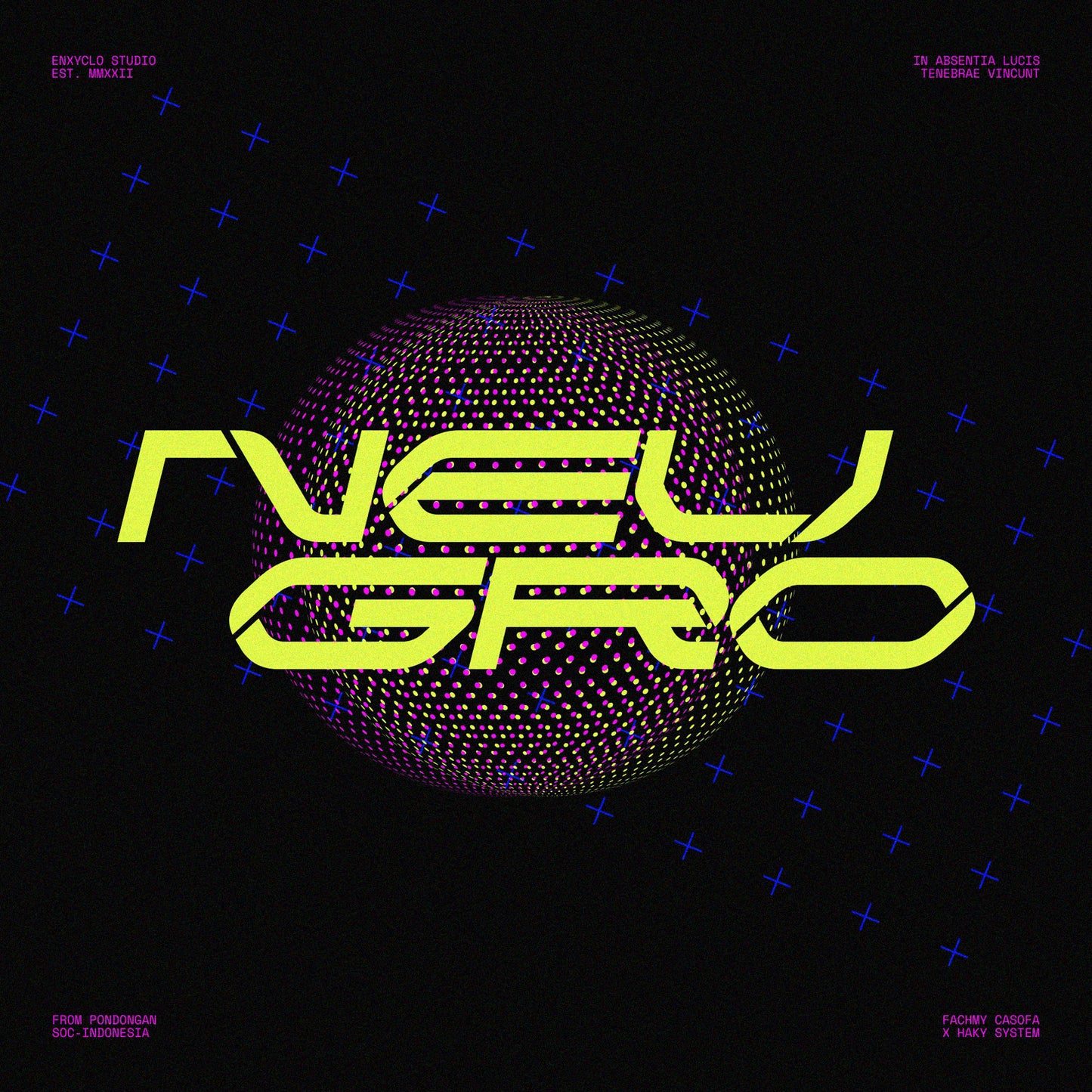 NCL KEMGOR • Cyberpunk Typeface