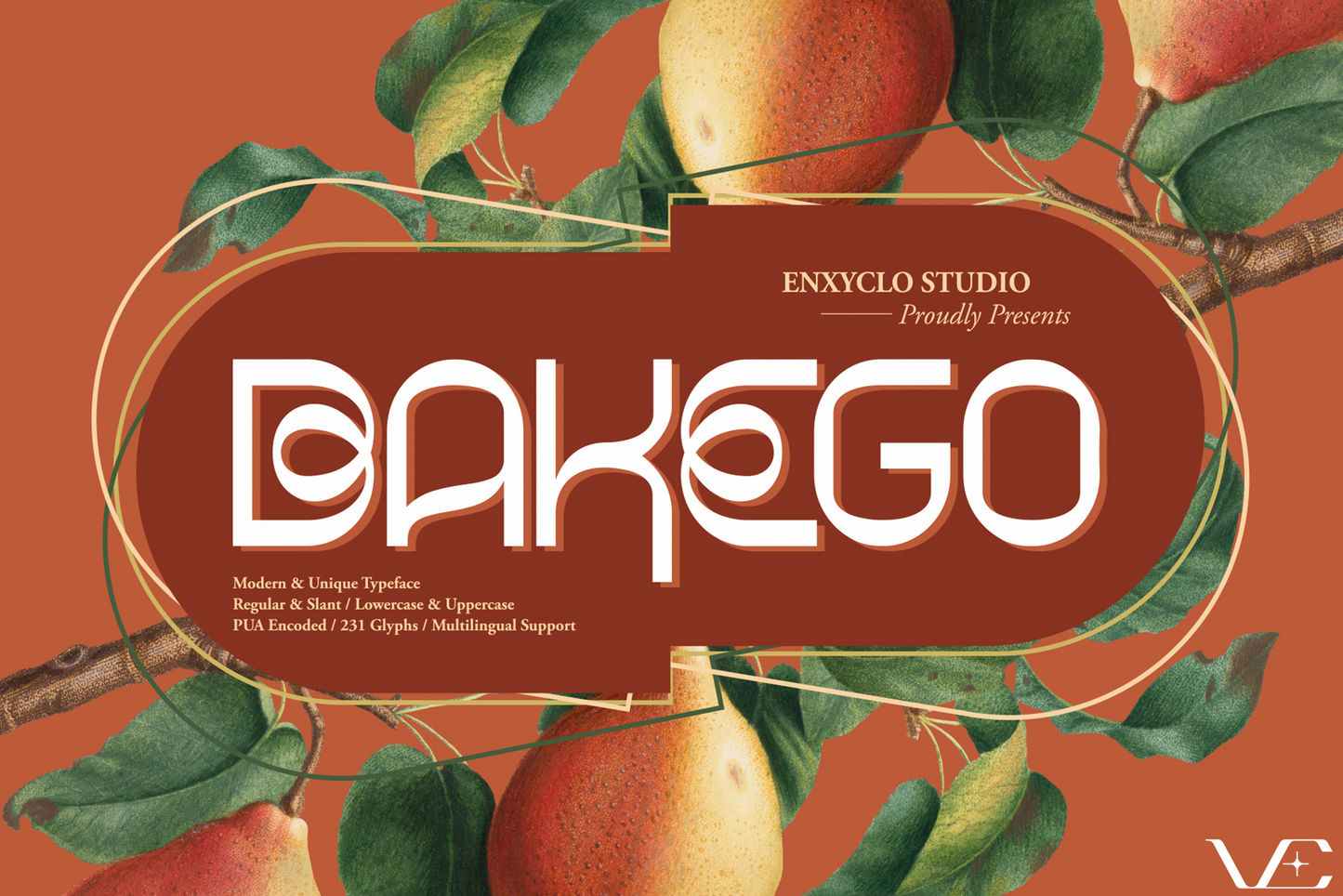 BAKEGO • Experimental Typeface