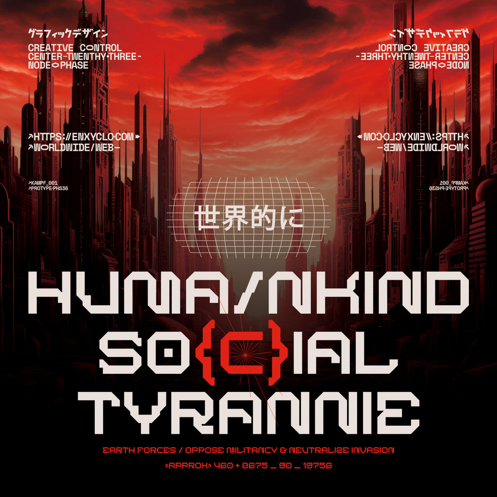 BARKMO36 • Cyberpunk Typeface