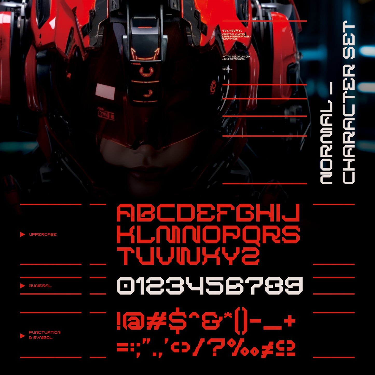 BARKMO36 • Cyberpunk Typeface