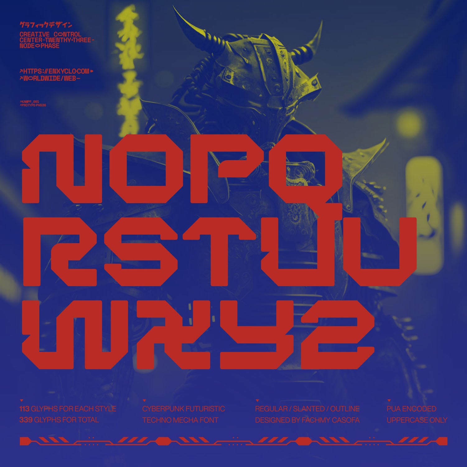 BERGAN • Cyberpunk Typeface