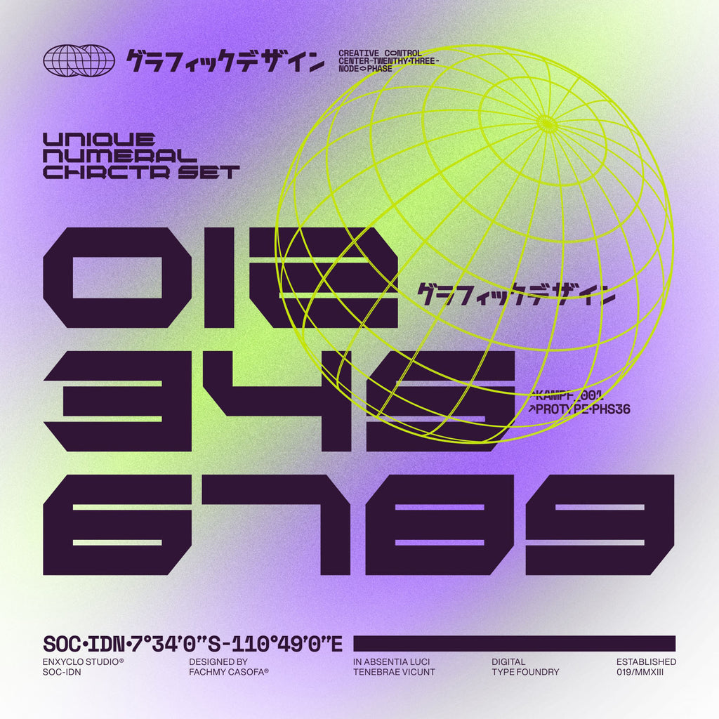 BEXAGO • Cyberpunk Typeface