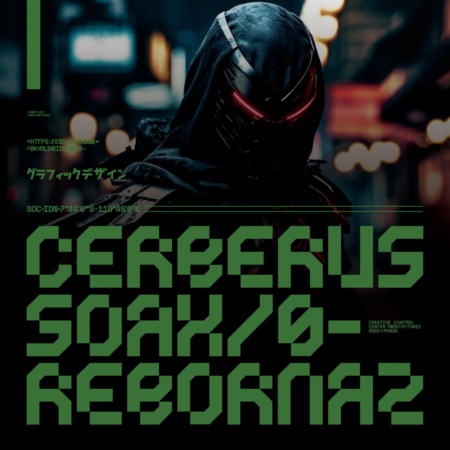 CYKLONE • Cyberpunk Typeface