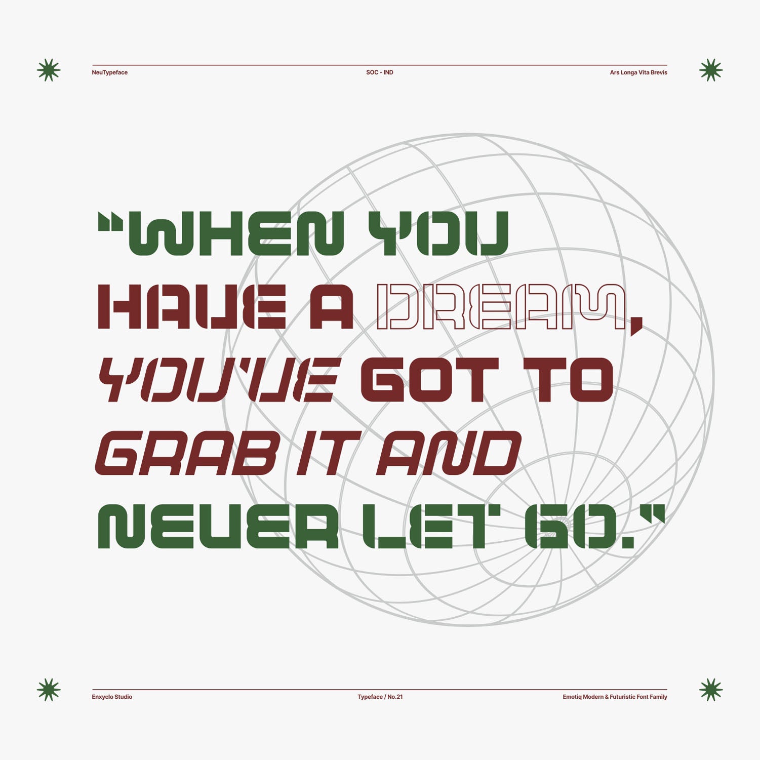 EMOTIQ • Cyberpunk Typeface