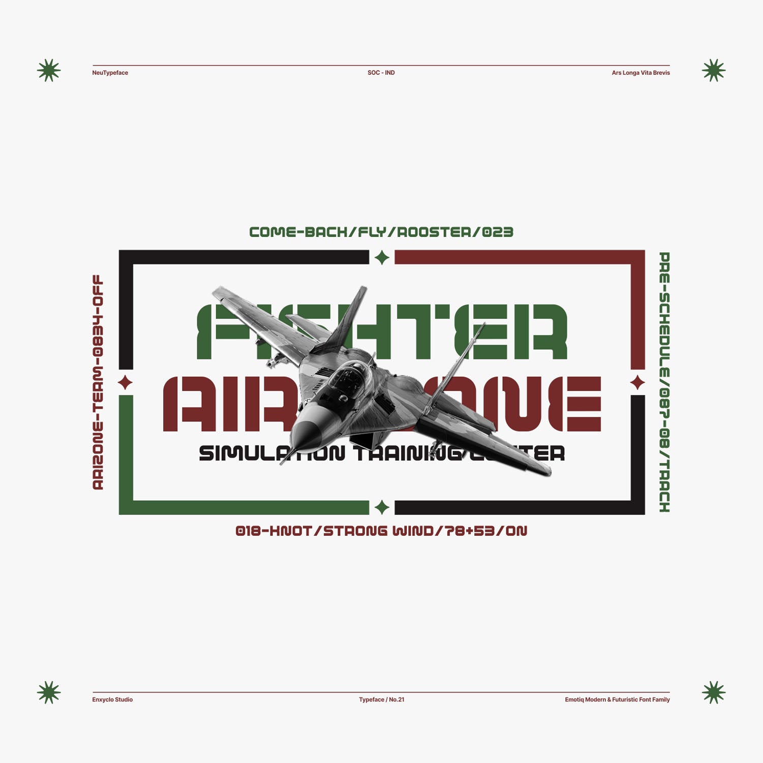 EMOTIQ • Cyberpunk Typeface