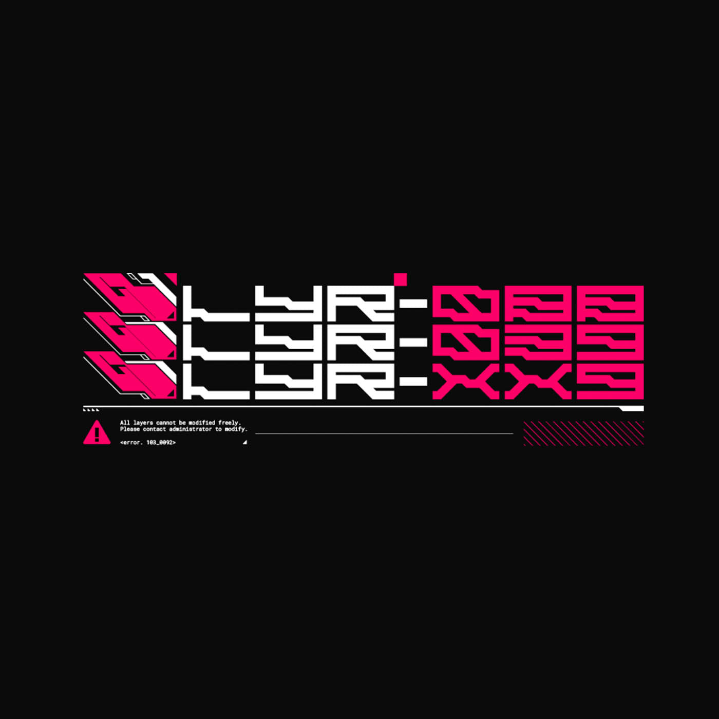 EXOBYTE • Cyberpunk Typeface