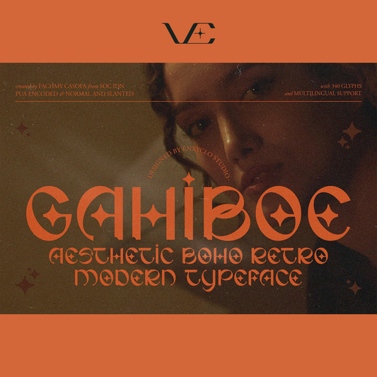 GAHIBOE • Retro Typeface