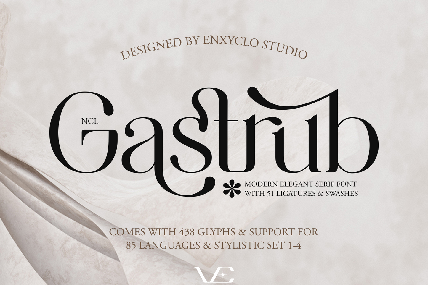 NCL GASTRUB • Serif Typeface