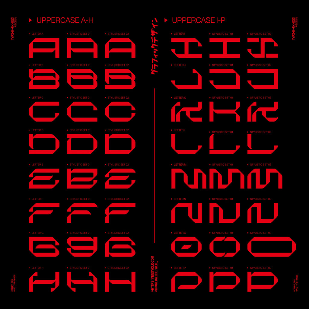 NCL KREGAS • Cyberpunk Typeface