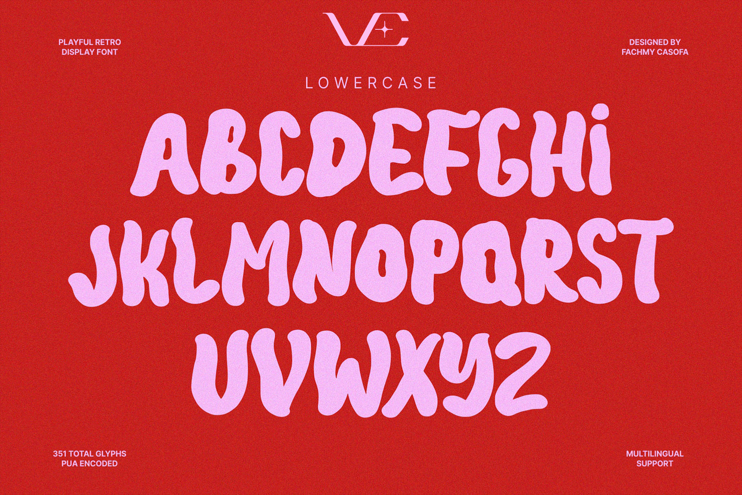 NCL BENODES UNIQUE • Retro Typeface