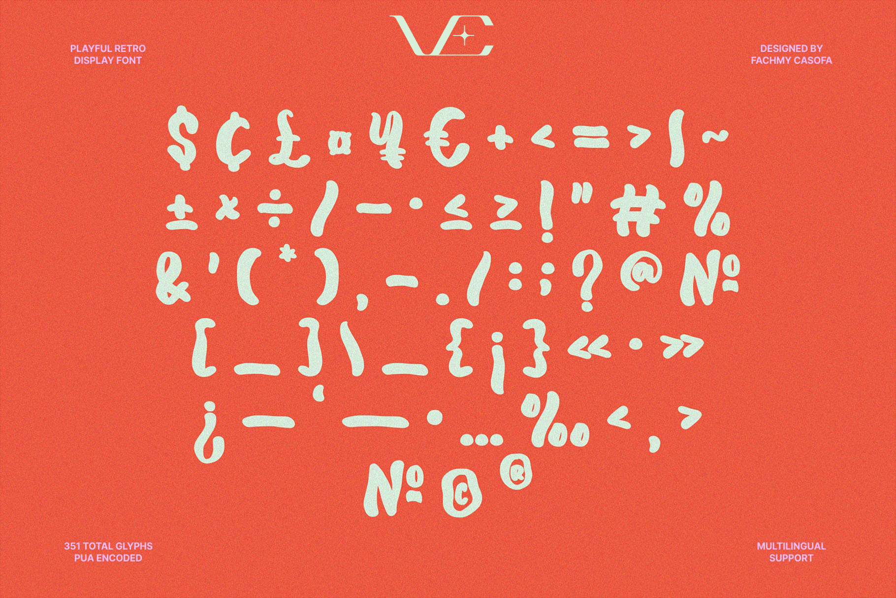 NCL BENODES UNIQUE • Retro Typeface