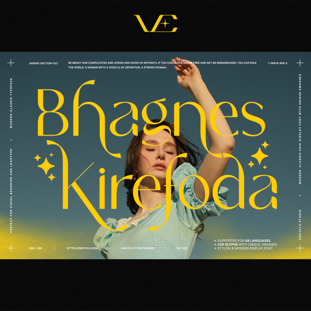 NCL BHAGNES KIREFODA • Serif Typeface