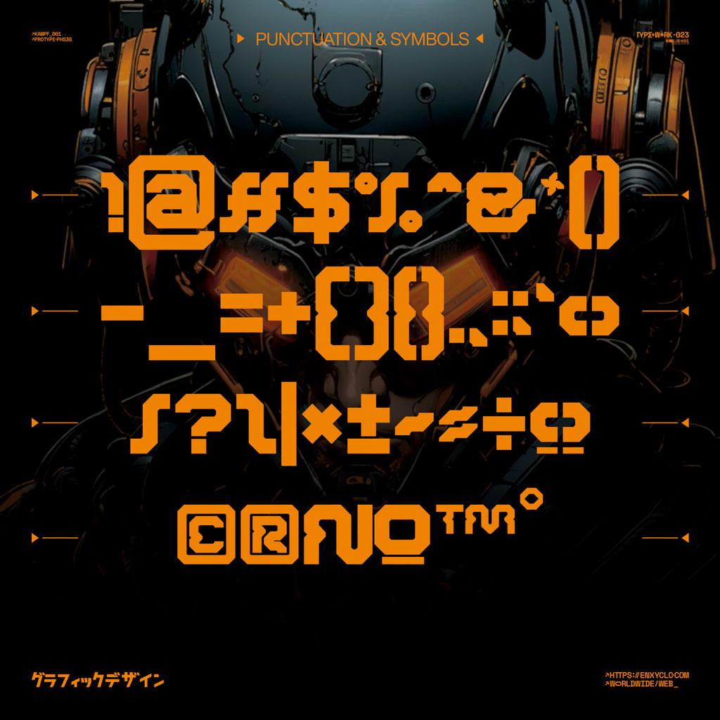 NCL ROBOWAPIX • Cyberpunk Typeface