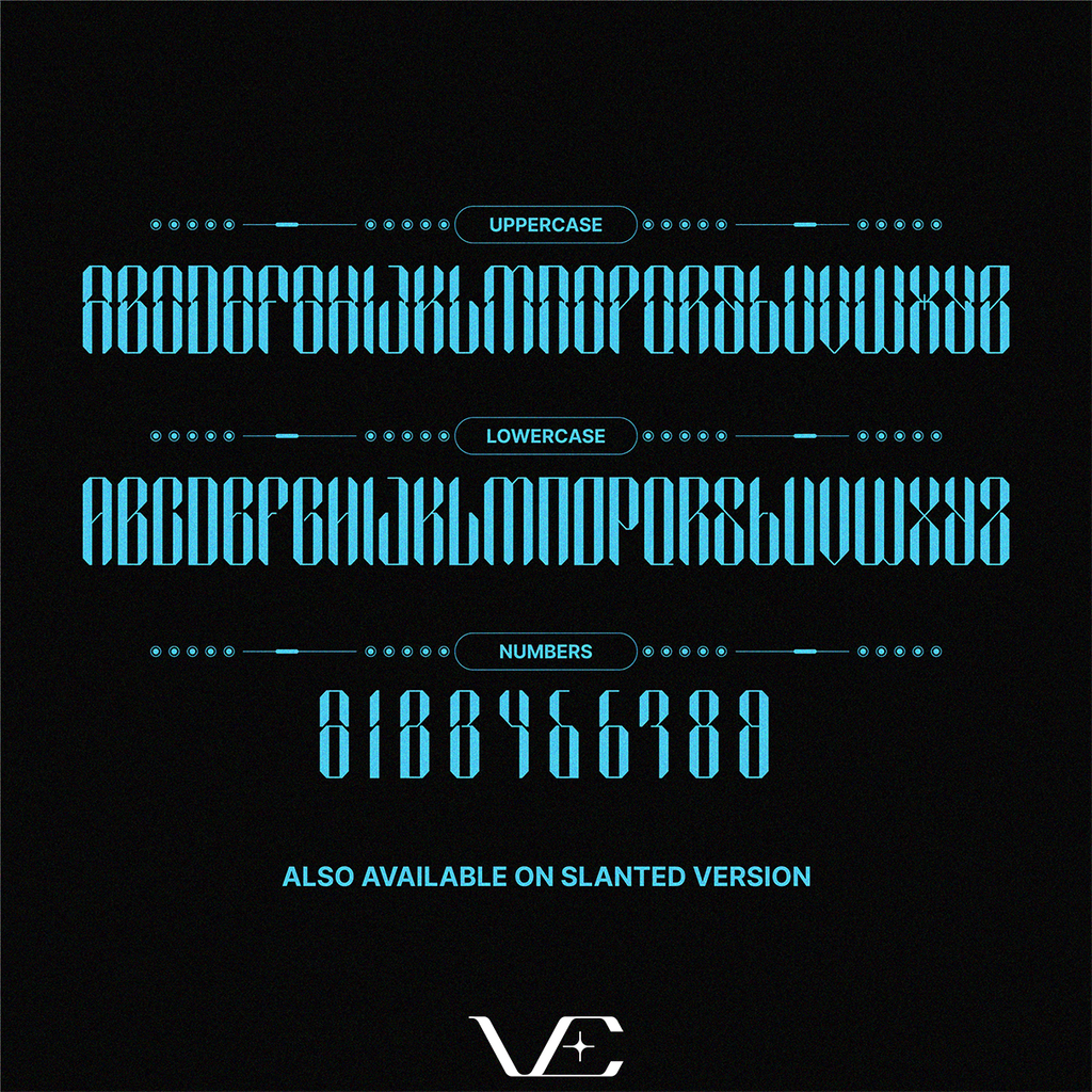 NCL SEPHYROK • Cyberpunk Typeface
