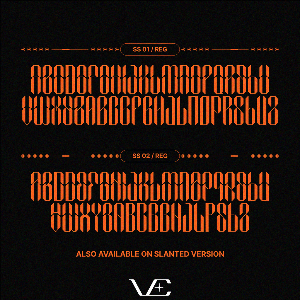 NCL SEPHYROK • Cyberpunk Typeface