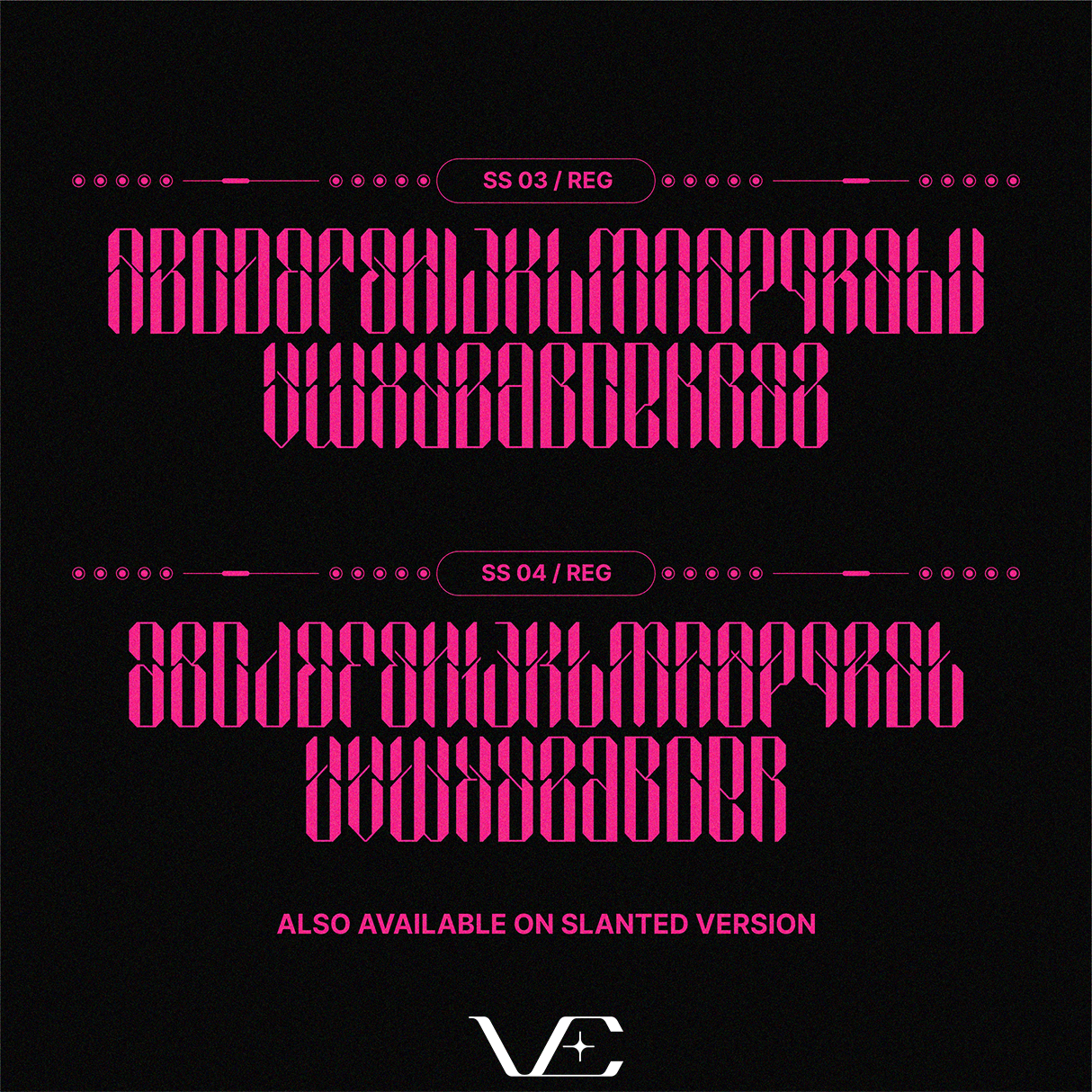 NCL SEPHYROK • Cyberpunk Typeface