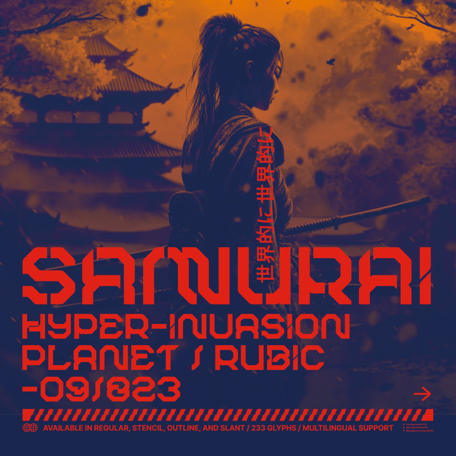 ROBMAX36 • Cyberpunk Typeface