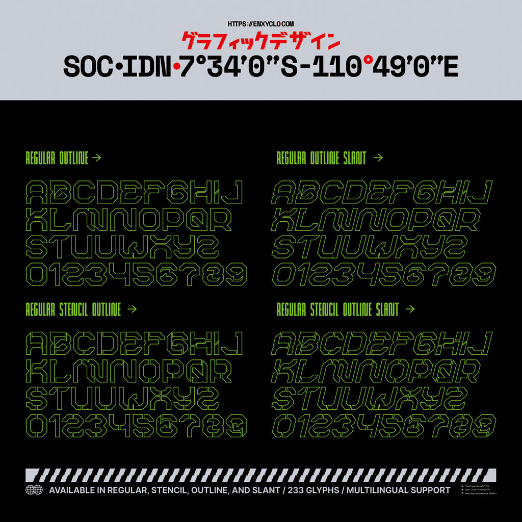 ROBMAX36 • Cyberpunk Typeface