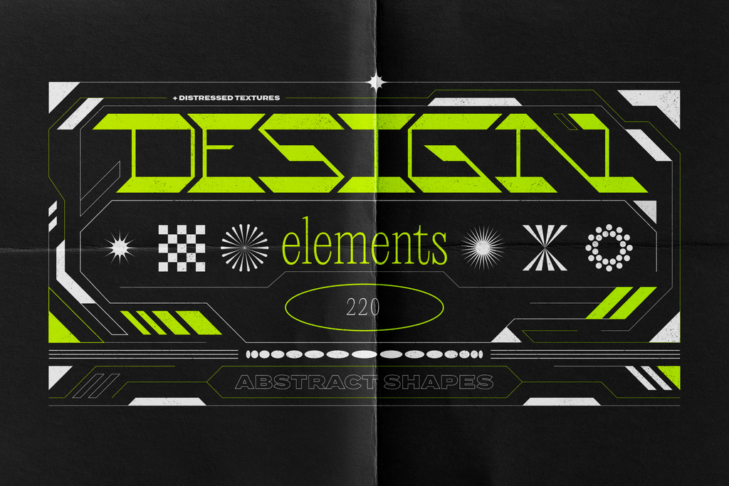 Abstract Design Elements Collection - by Samolevsky