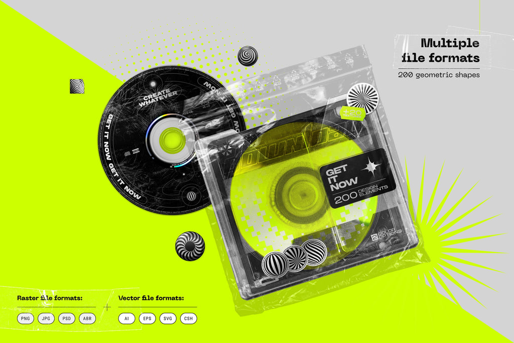 Abstract Design Elements Collection - by Samolevsky