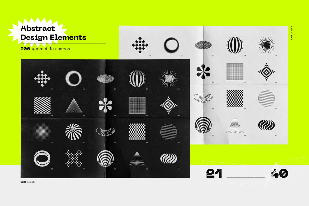 Abstract Design Elements Collection - by Samolevsky