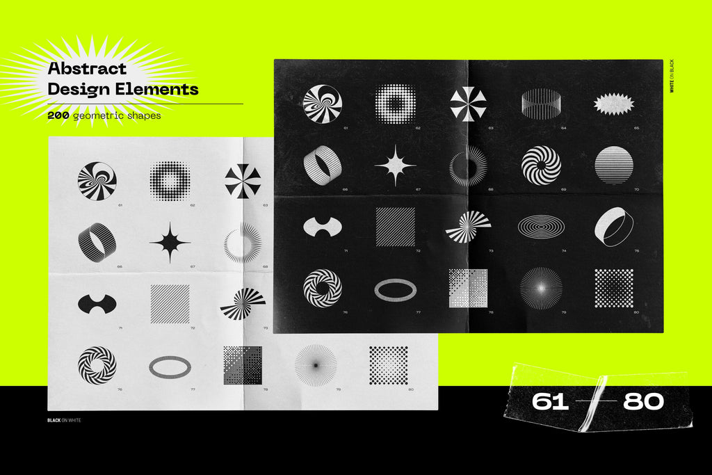 Abstract Design Elements Collection - by Samolevsky