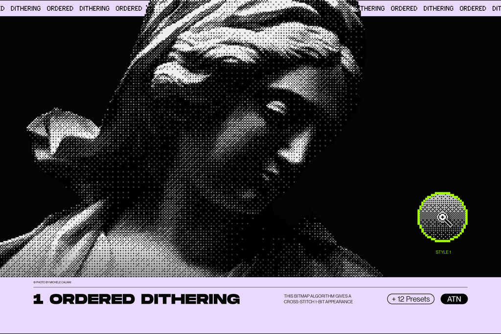 Bitmap Lab - One-Click Pixel Halftone Action - by Samolevsky