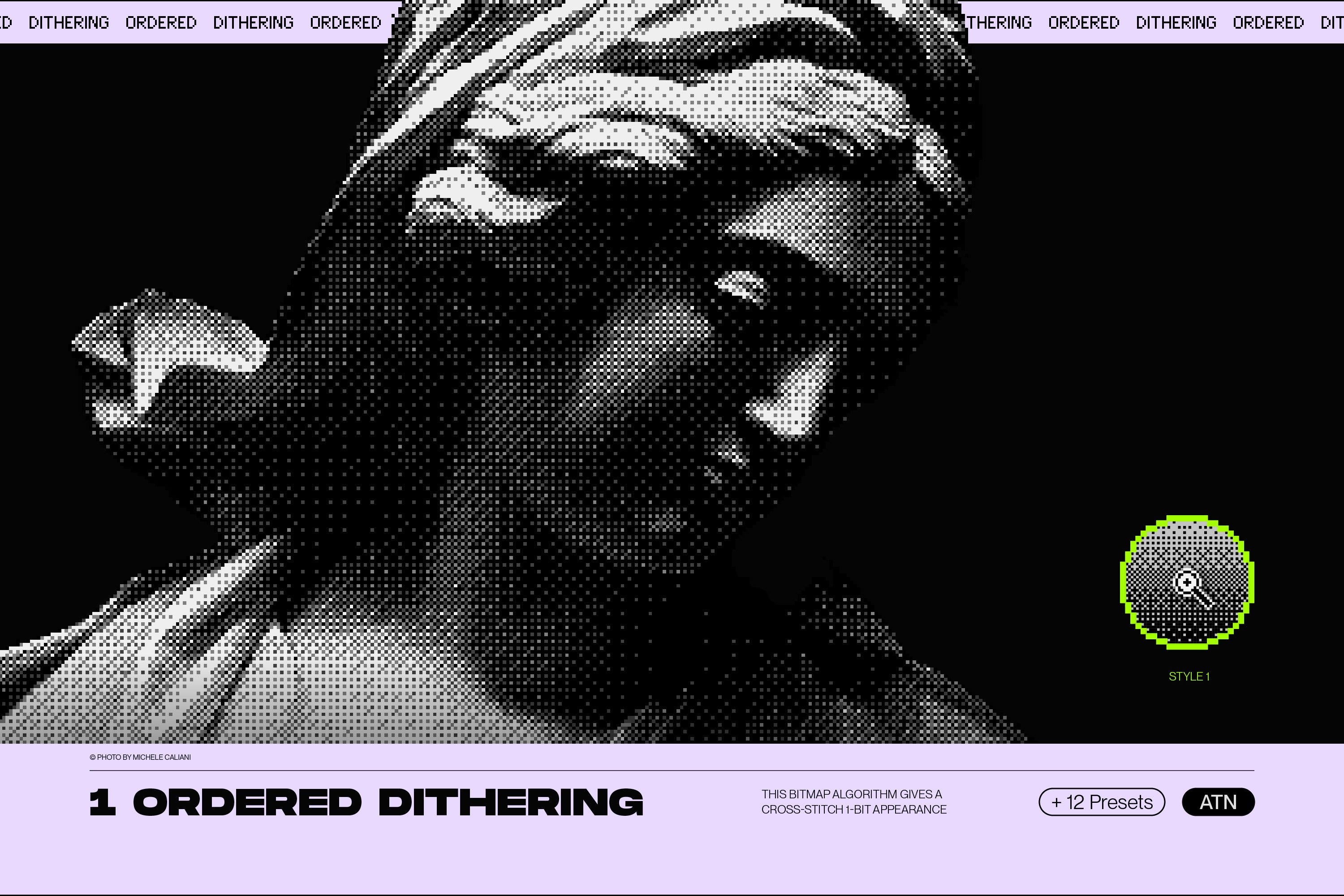 Bitmap Lab - One-Click Pixel Halftone Action - by Samolevsky