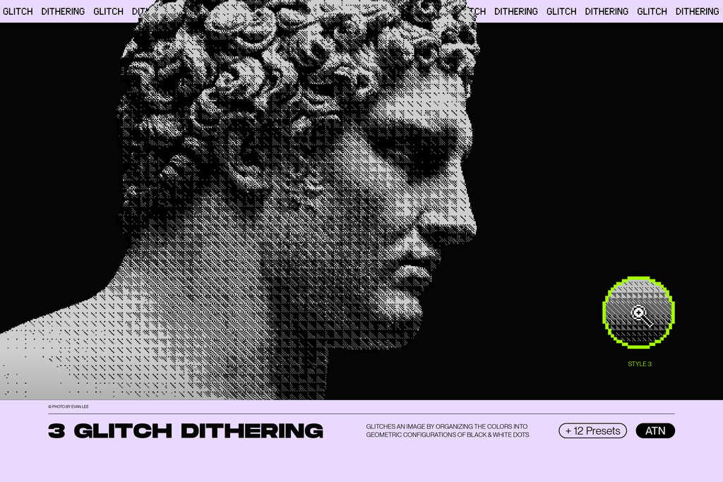 Bitmap Lab - One-Click Pixel Halftone Action - by Samolevsky