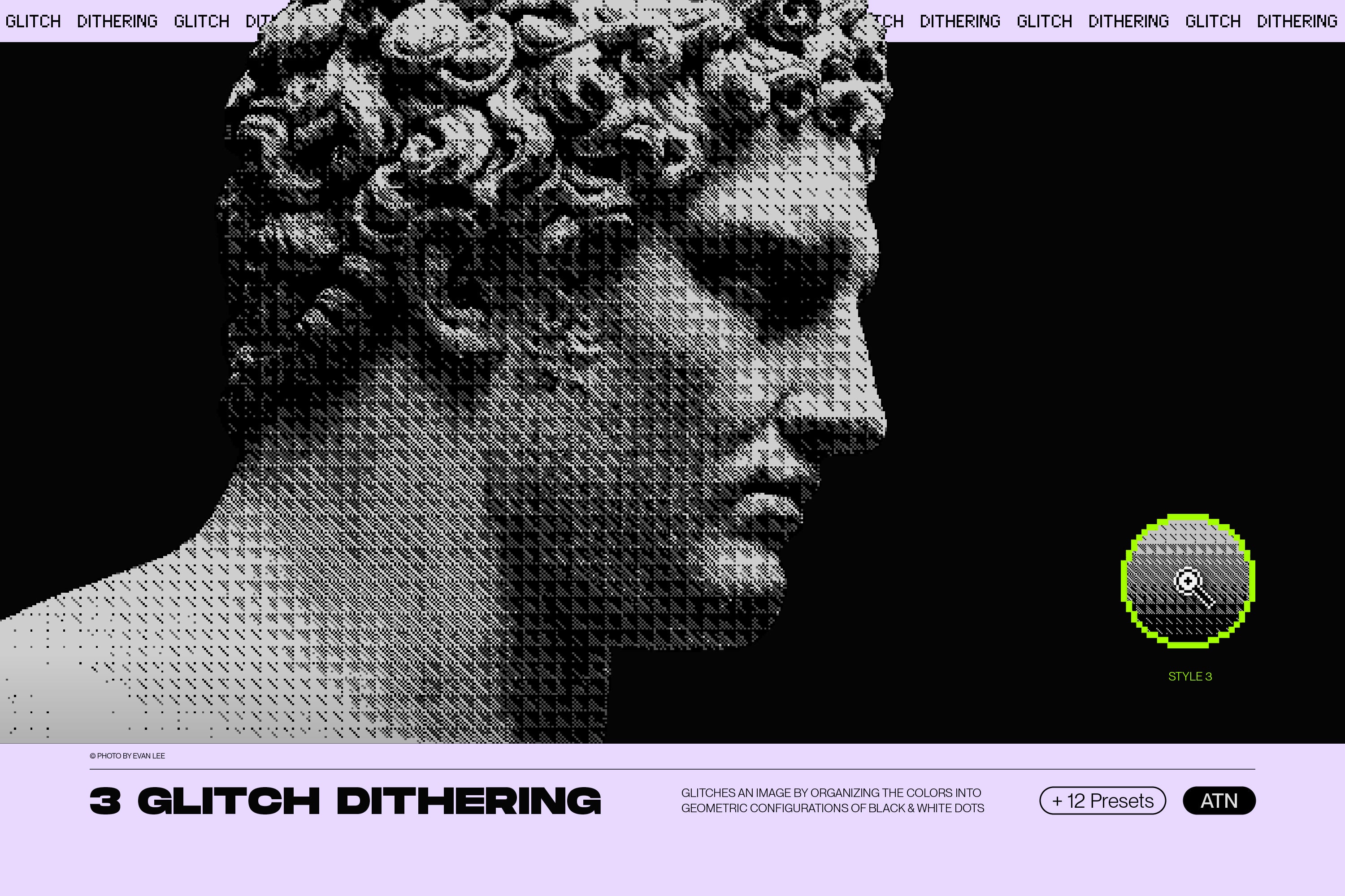 Bitmap Lab - One-Click Pixel Halftone Action - by Samolevsky