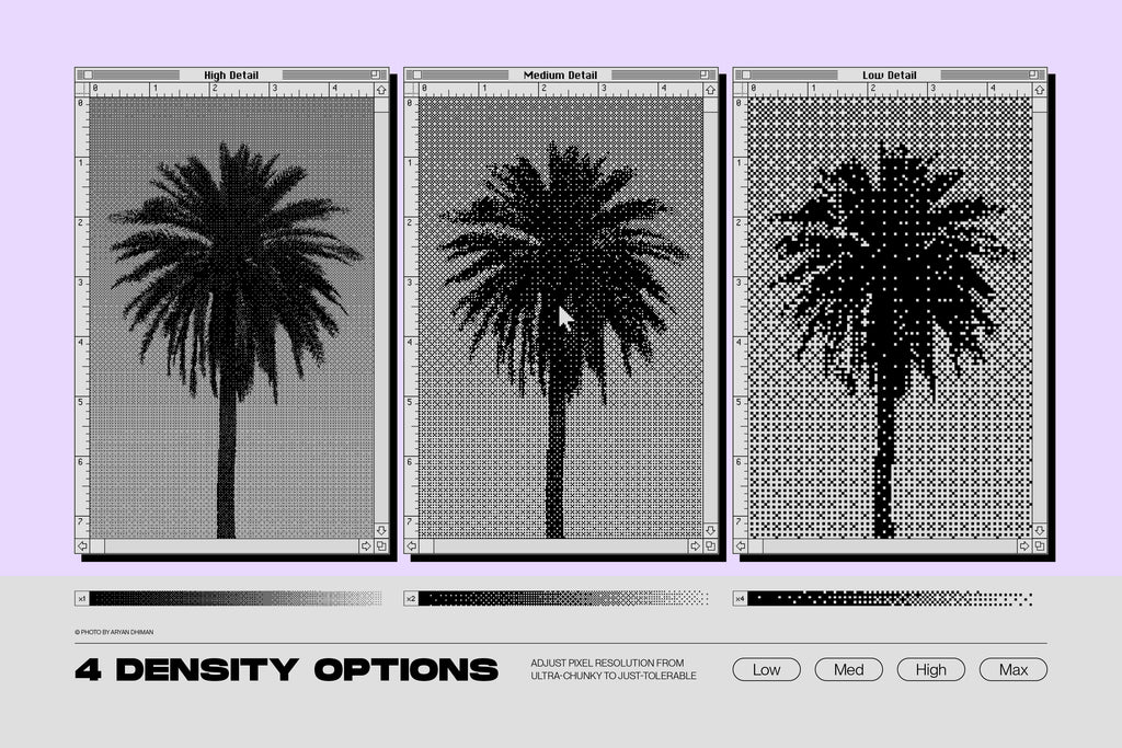 Bitmap Lab - One-Click Pixel Halftone Action - by Samolevsky