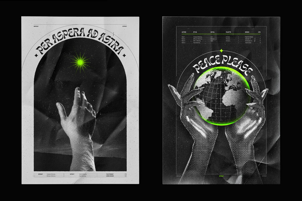 Bitmap Lab - One-Click Pixel Halftone Action - by Samolevsky