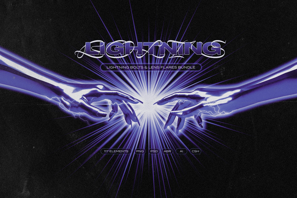 Lightning Bolts and Lens Flares - by Samolevsky