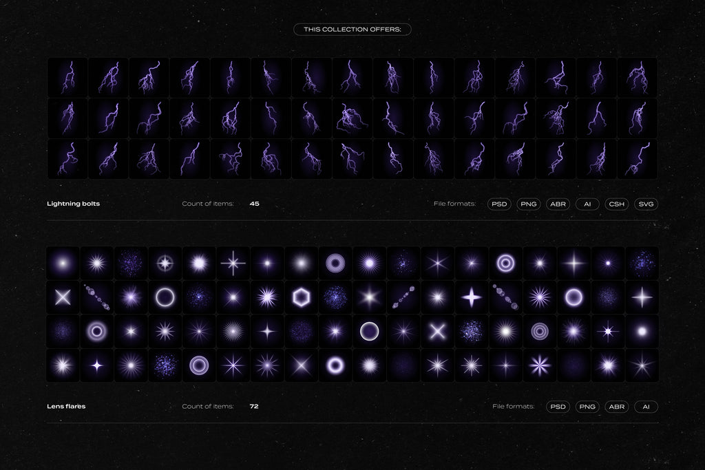 Lightning Bolts and Lens Flares - by Samolevsky