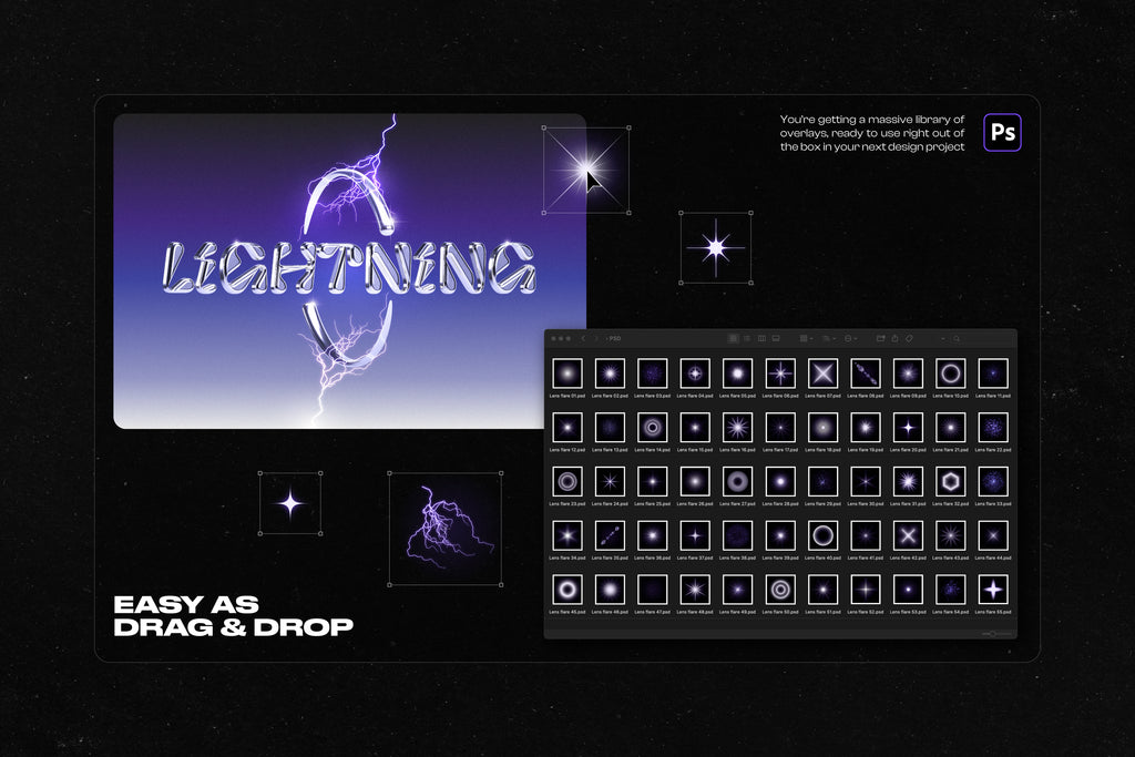 Lightning Bolts and Lens Flares - by Samolevsky