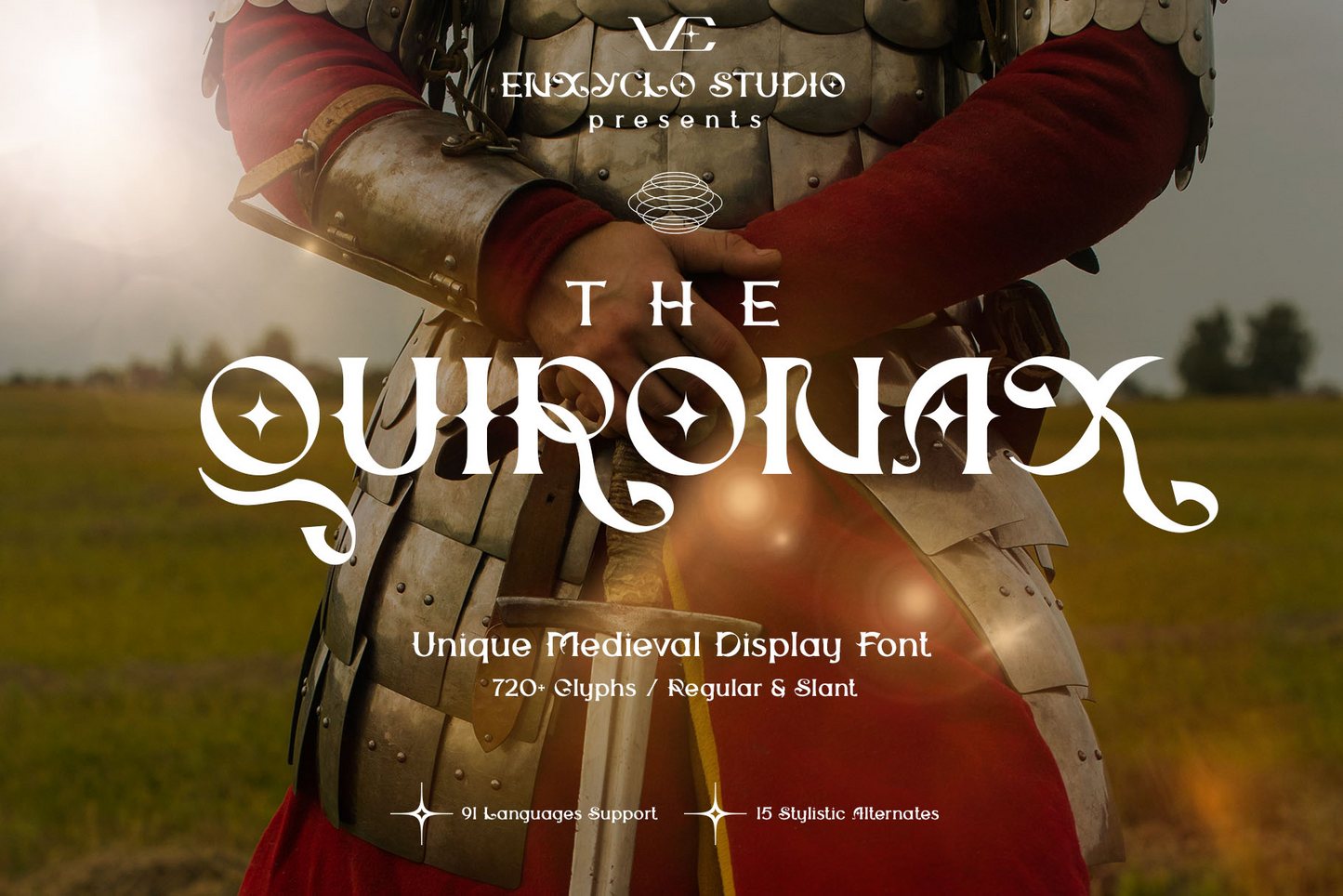 THE QUIRONAX • Experimental Typeface