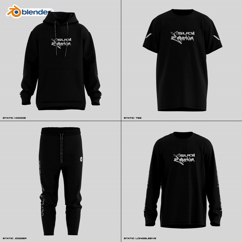 Complete 3D Static Mockup Bundle • Blender