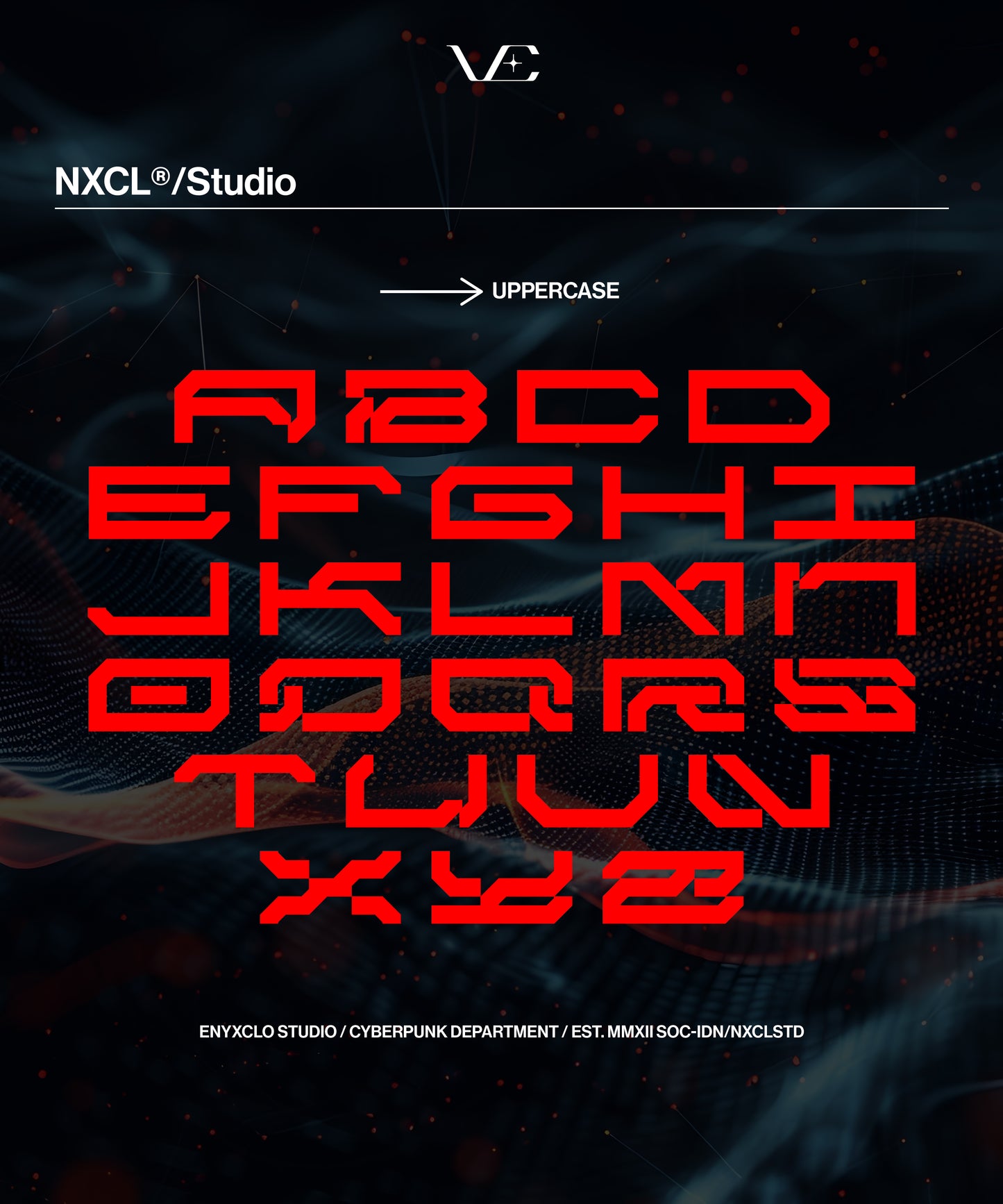 NCL BRAYQOSE • Futuristic Mecha Font