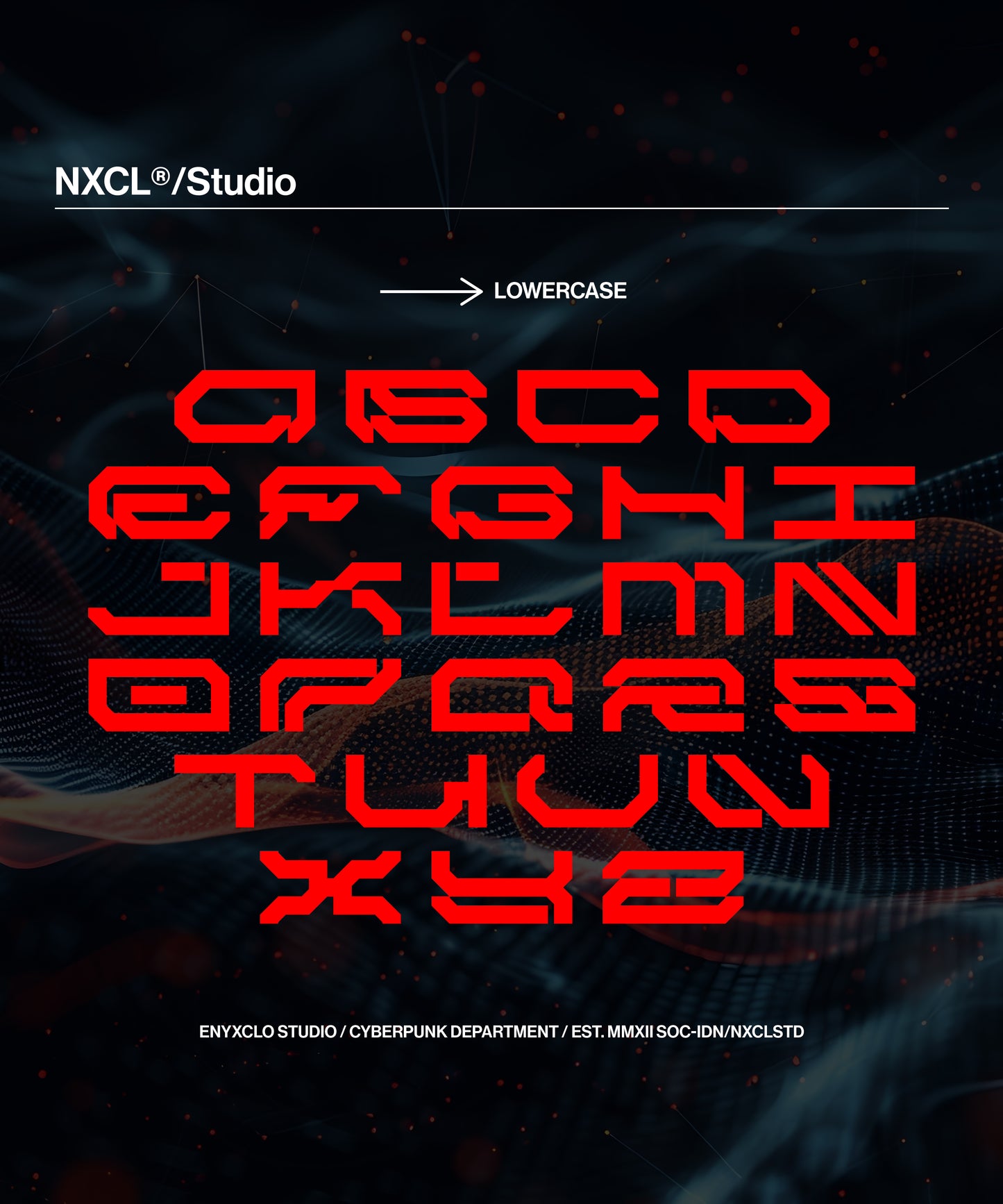 NCL BRAYQOSE • Futuristic Mecha Font