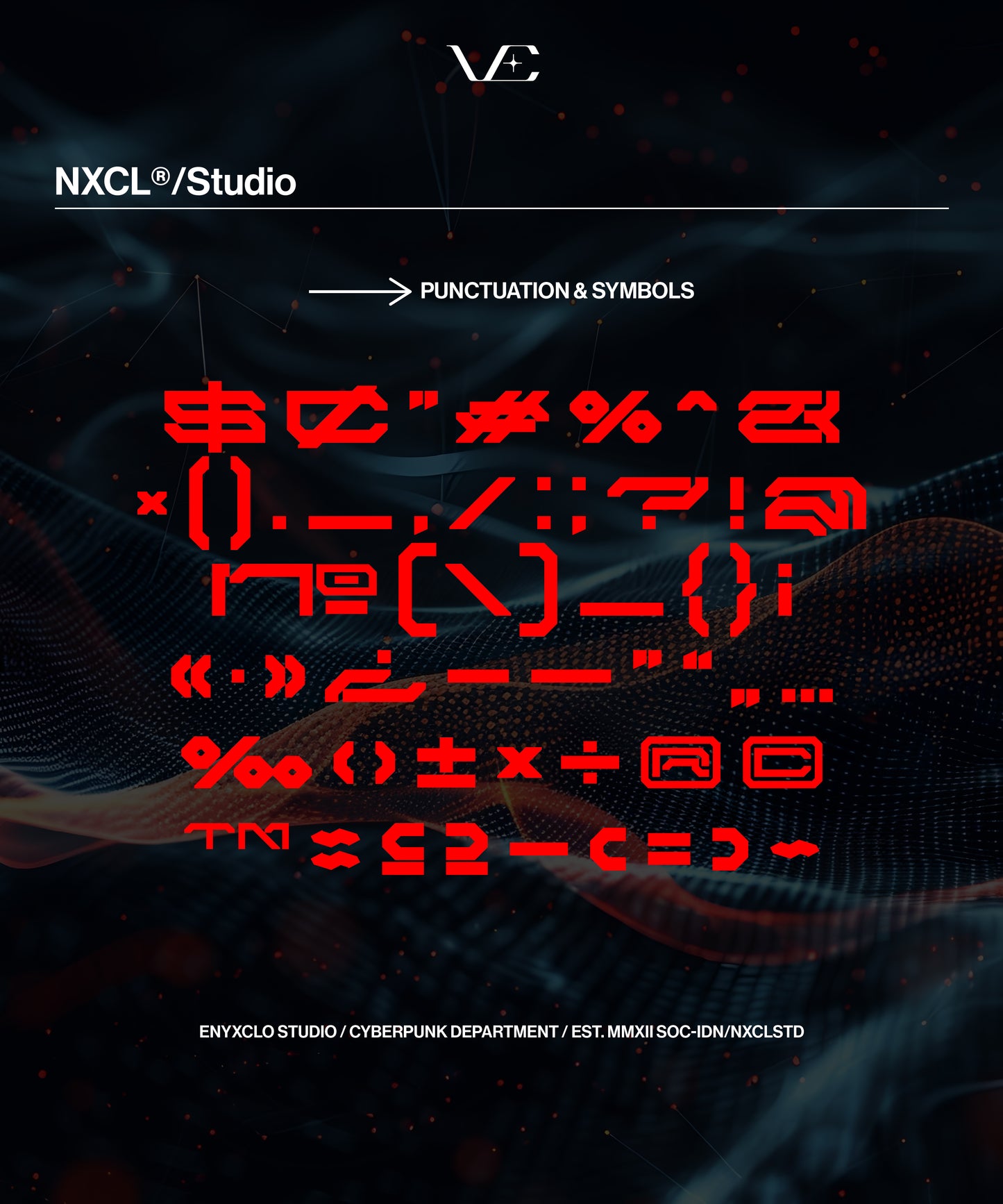 NCL BRAYQOSE • Futuristic Mecha Font