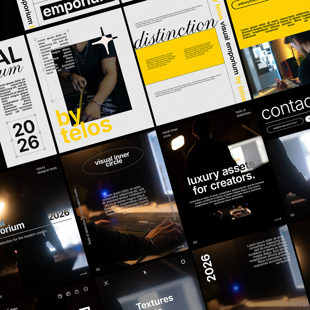 IG Carousel Template Pack ✦ Bonus Design Assets ✦ 2026