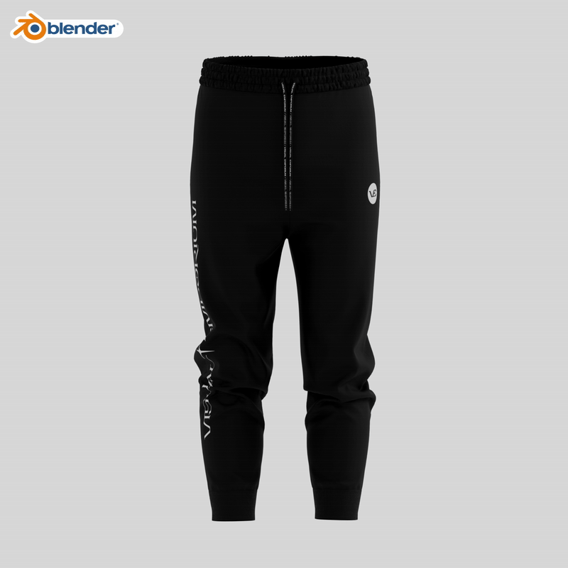 Premium 3D Jogger Mockup • Blender