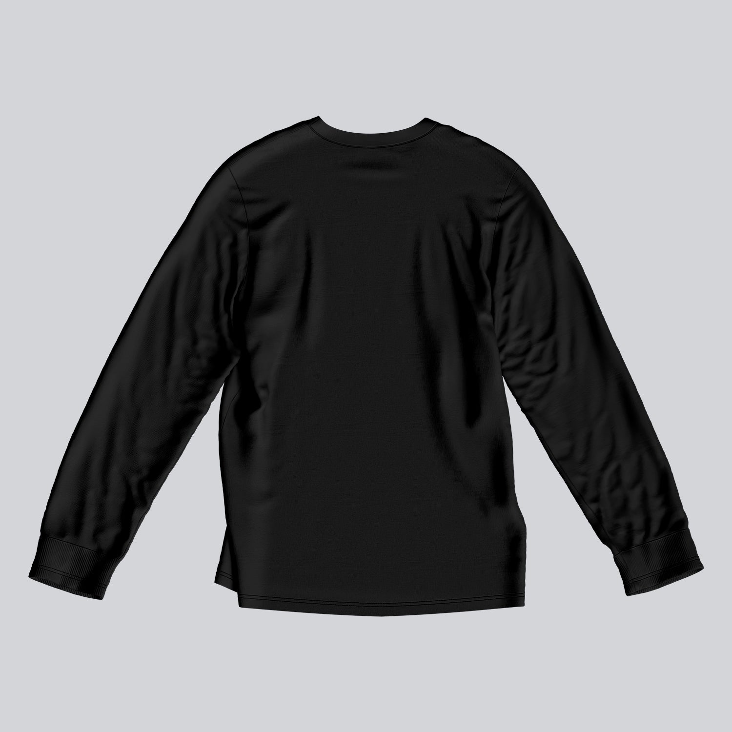 Back Flat Lay Longsleeve(T-Pose) ✦ 3D Object