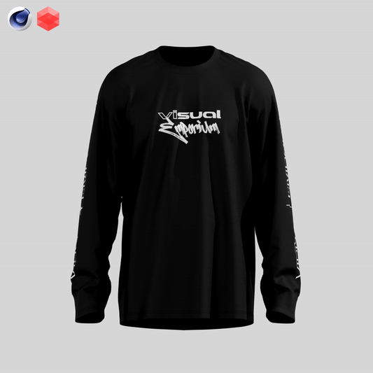 Premium 3D Long Sleeve Shirt Mockup • CInema 4D + Redshift
