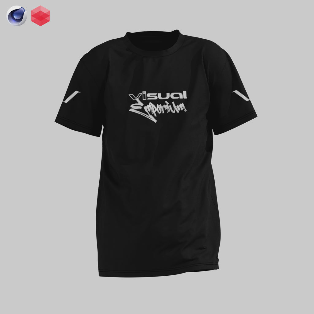 Premium 3D T-Shirt Walk Cycle Mockup • Cinema 4D + Redshift