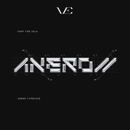 ANERO • Modern Geometric Typeface