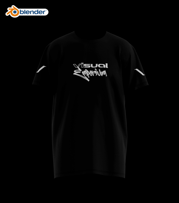 Premium 3d T-Shirt Mockup • Blender