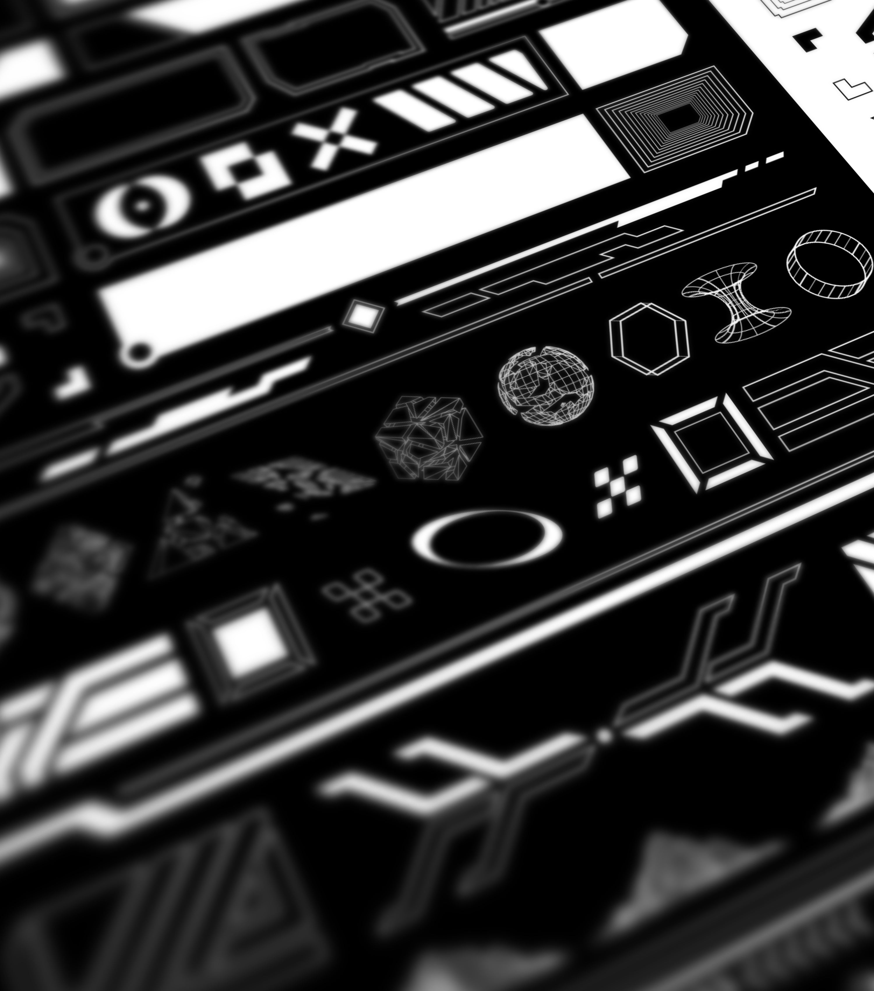 Cyber Platonism • Vector Asset Pack 01