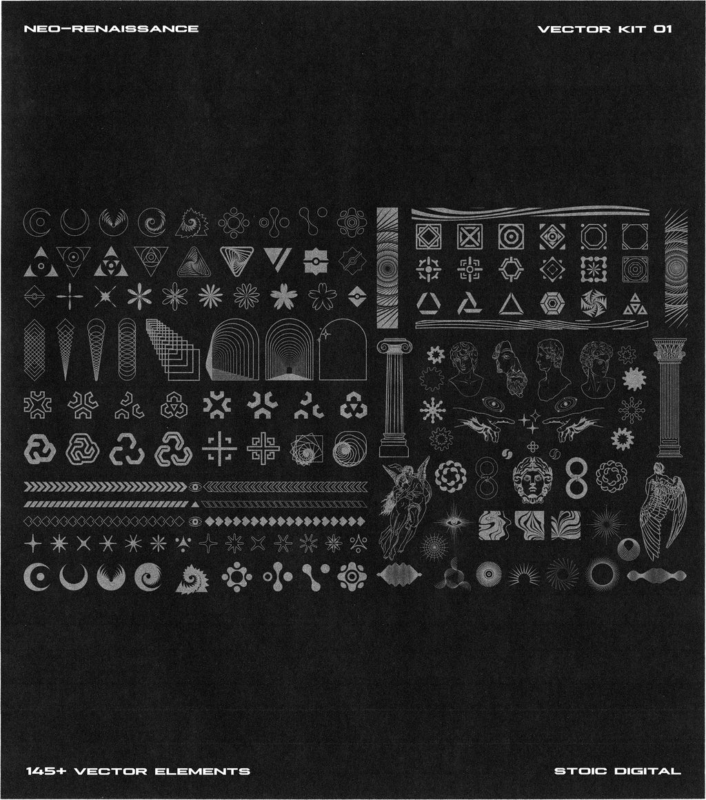 Neo Renaissance • Vector Asset Pack 01 • Stoic Digital